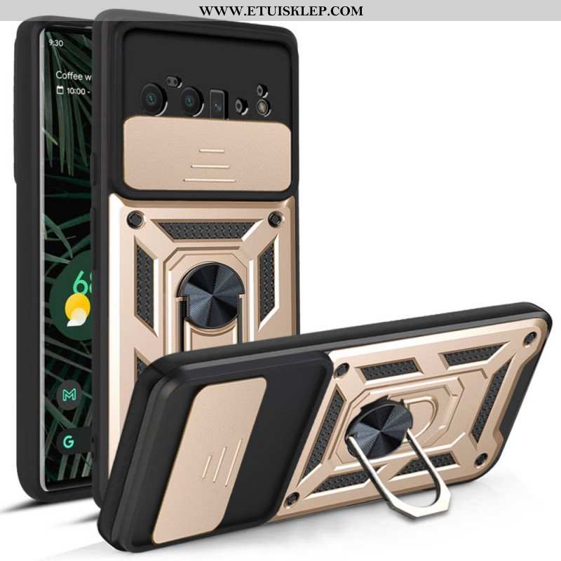 Etui do Google Pixel 6 Pro Designerski Uchwyt Na Obiektyw I Ochraniacze